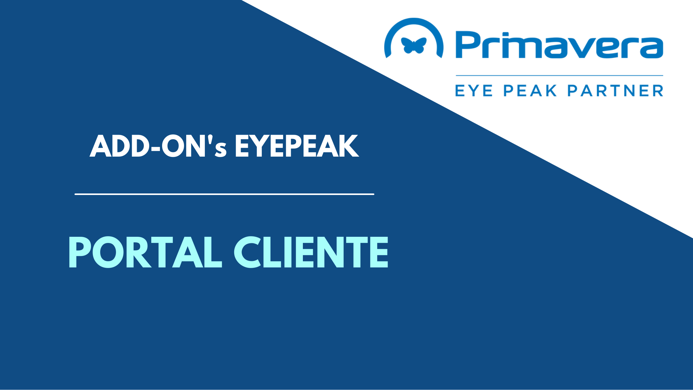 You are currently viewing Eyepeak – AddOn Portal Cliente